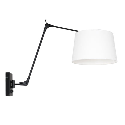 wandlamp-van-metaal-en-linnen-steinhauer-prestige-chic-main-image