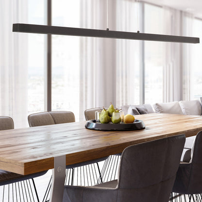 Moderne zwarte metalen hanglamp Mexlite Danske – afbeelding 3