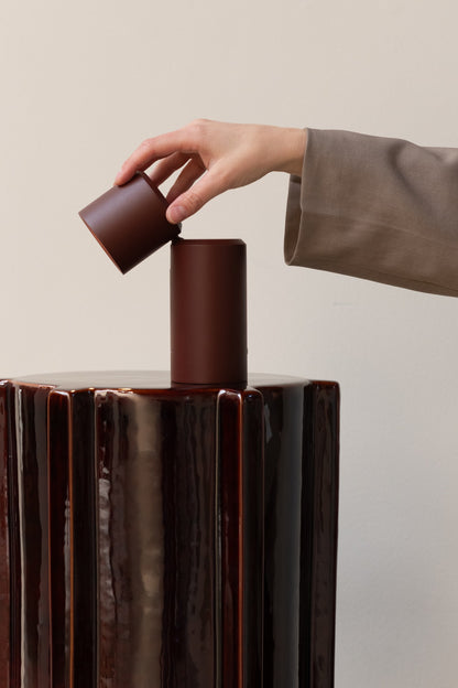 Bordeauxrode aluminium tafellamp met richtbare kop It's About RoMi Milan – afbeelding 6