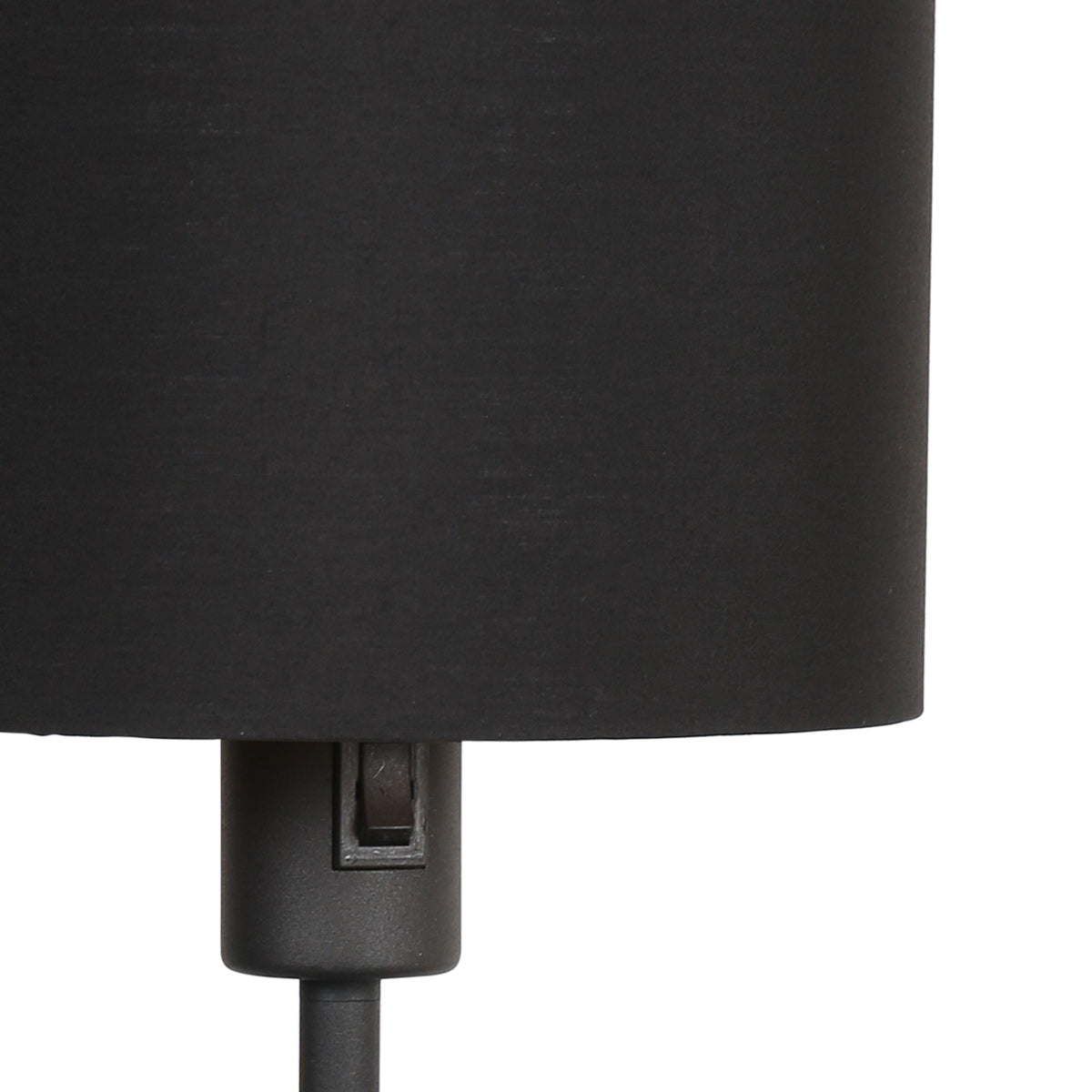 Mexlite Noor tafellamp zwart met linnen kap – afbeelding 6