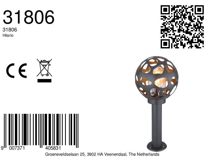 bol-retro-antracieten-buitenlamp-globo-hilario-variant-image8a