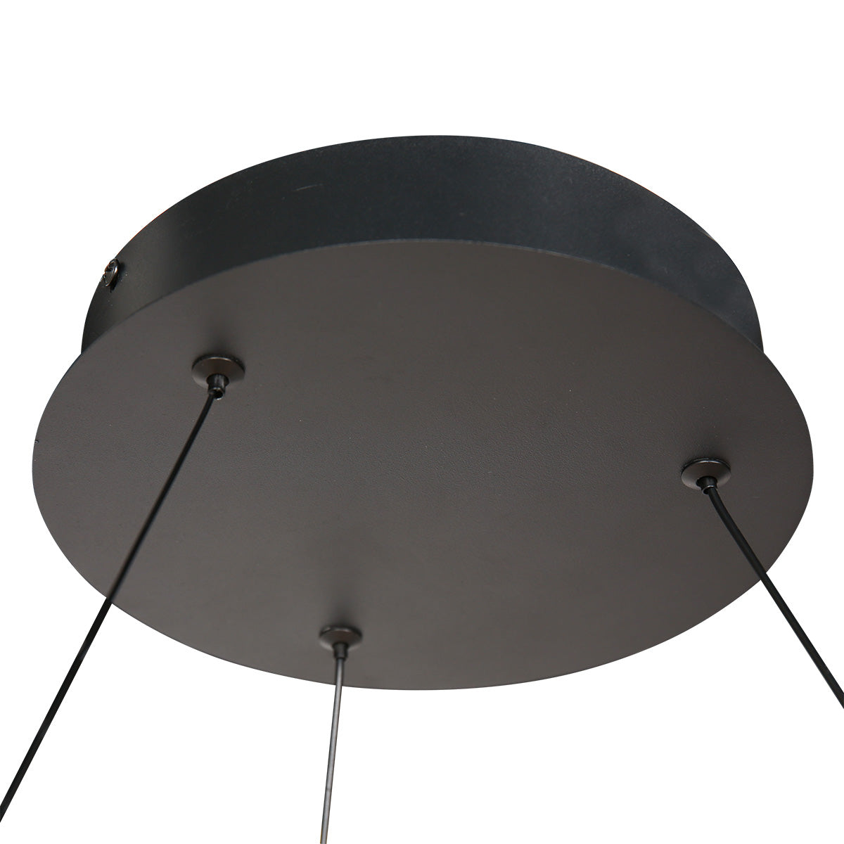 Модерна черна LED висяща лампа Steinhauer Ringlux – изображение 6