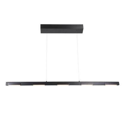 Steinhauer Bloc fekete LED függőlámpa, 7 fényponttal – 1. kép
