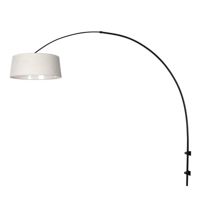 zwarte-boog-wandlamp-met-cremekleurige-linnen-kap-steinhauer-sparkled-light-variant-image1