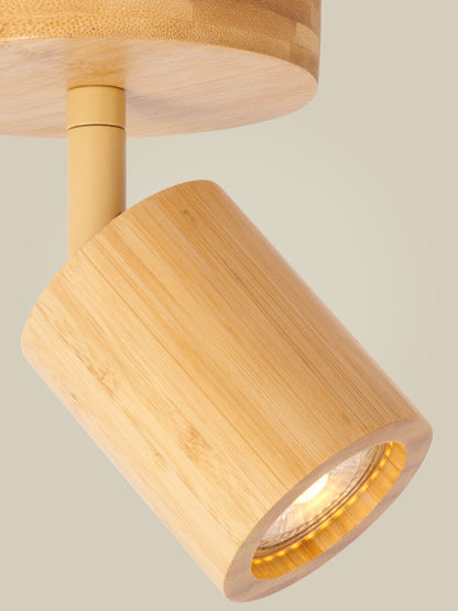 Luminária de teto de bambu natural refinada GOOD&MOJO Java – imagem 2