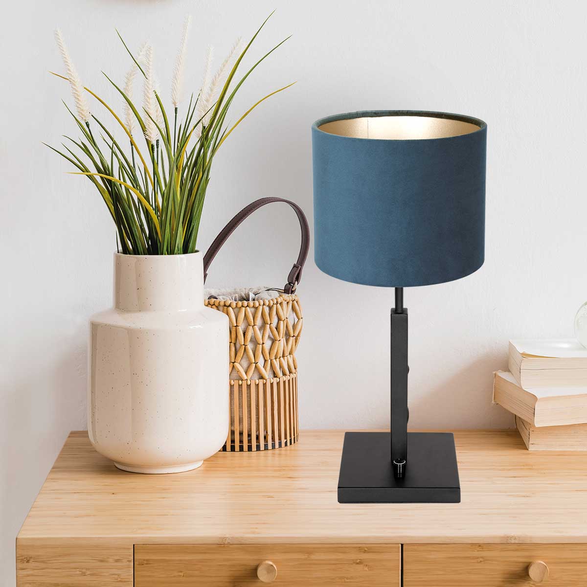 moderne-schemerlamp-met-blauwe-kap-steinhauer-stang-variant-image2