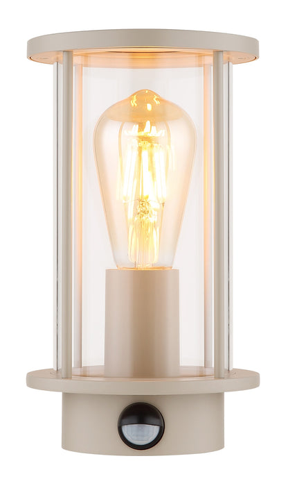 Lampada da esterno in vetro color sabbia senza tempo – immagine 2