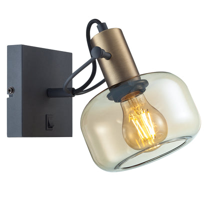 zwarte-wandlamp-bronzen-accent-glaskap-steinhauer-glaslic-variant-image4