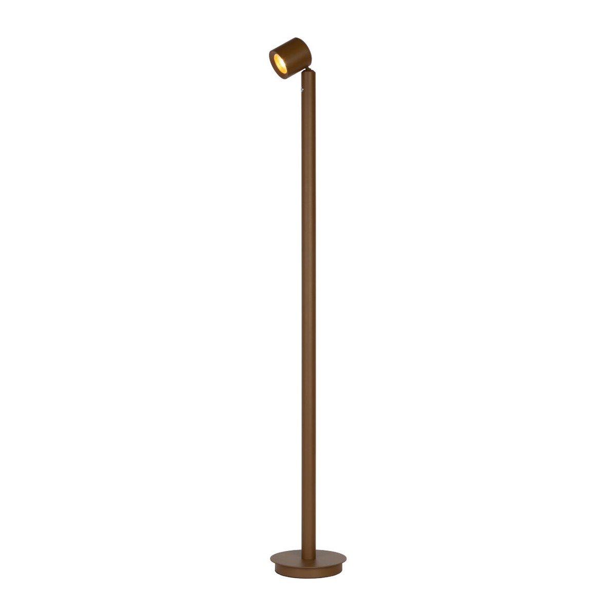 Lampada da terra in alluminio marrone elegante It's About RoMi Milan