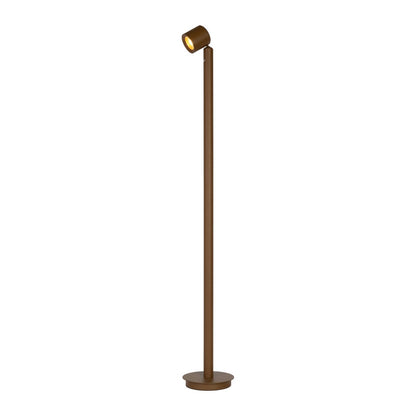 Lampada da terra in alluminio marrone elegante It's About RoMi Milan