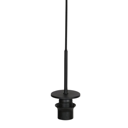 Lampada a sospensione Mexlite Aurelio a 5 luci in vetro ambrato – immagine 4