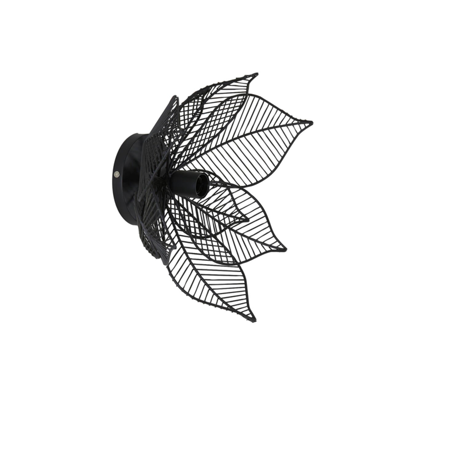 rustieke-zwarte-wandlamp-bloem-light-living-pavas-variant-image1