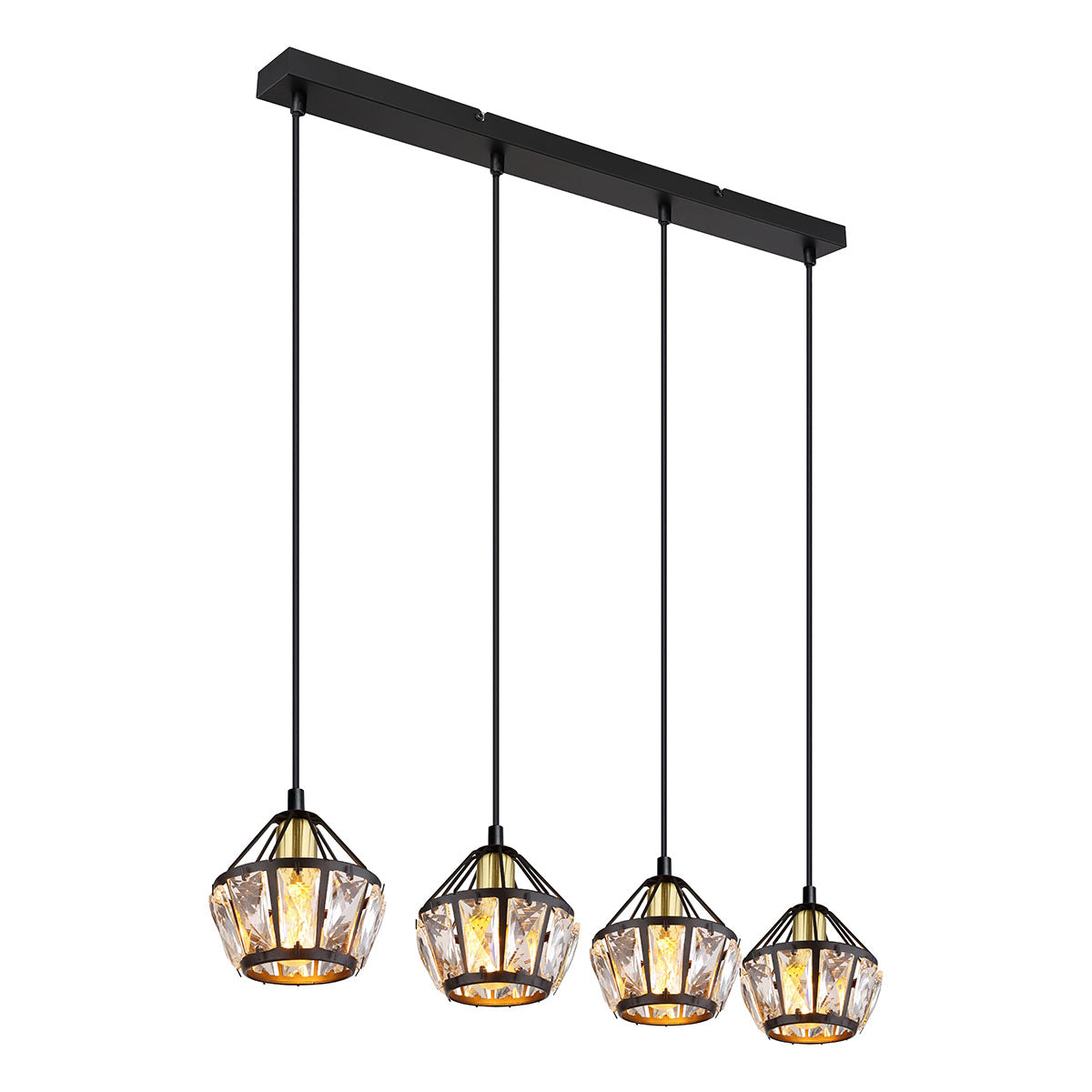 hanglamp-zwart-messing-4-kristalkap-diamantvorm-globo-lois-main-image