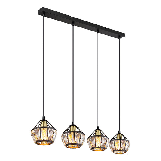 hanglamp-zwart-messing-4-kristalkap-diamantvorm-globo-lois-main-image