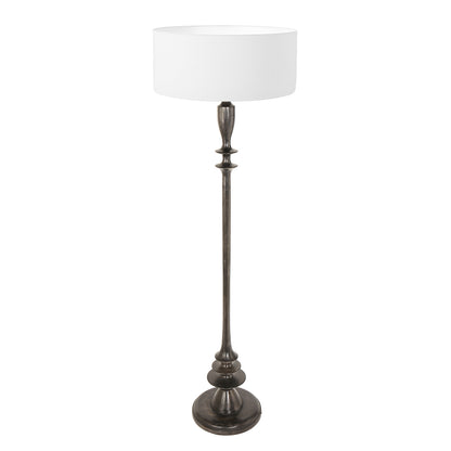 klassieke-witte-ronde-vloerlamp-zwarte-voet-steinhauer-bois-main-image