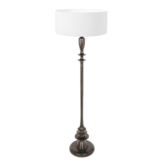 klassieke-witte-ronde-vloerlamp-zwarte-voet-steinhauer-bois-main-image