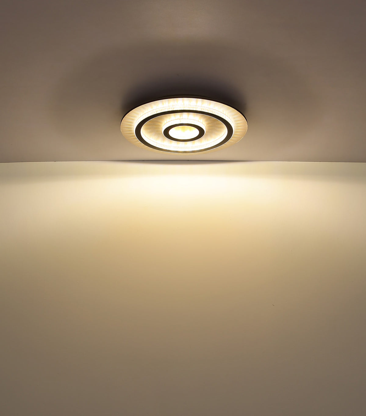 Modern liten svart metall LED taklampa – bild 5