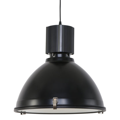 ronde-industriele-zwarte-hanglamp-metaal-matglas-steinhauer-warbier-main-image