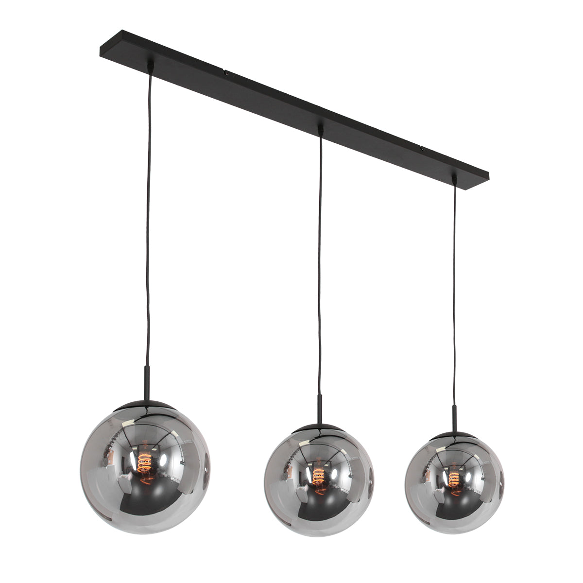drielichts-zwarte-hanglamp-rookglazen-bollen-steinhauer-bollique-led-variant-image1