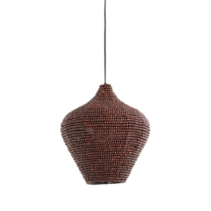 bruine-kralen-hanglamp-met-karakter-light-living-kalenga-main-image