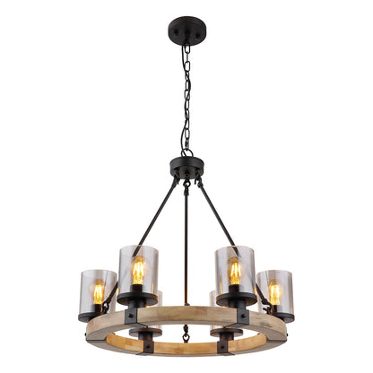 landelijke-ronde-zwarte-hanglamp-globo-lila-main-image