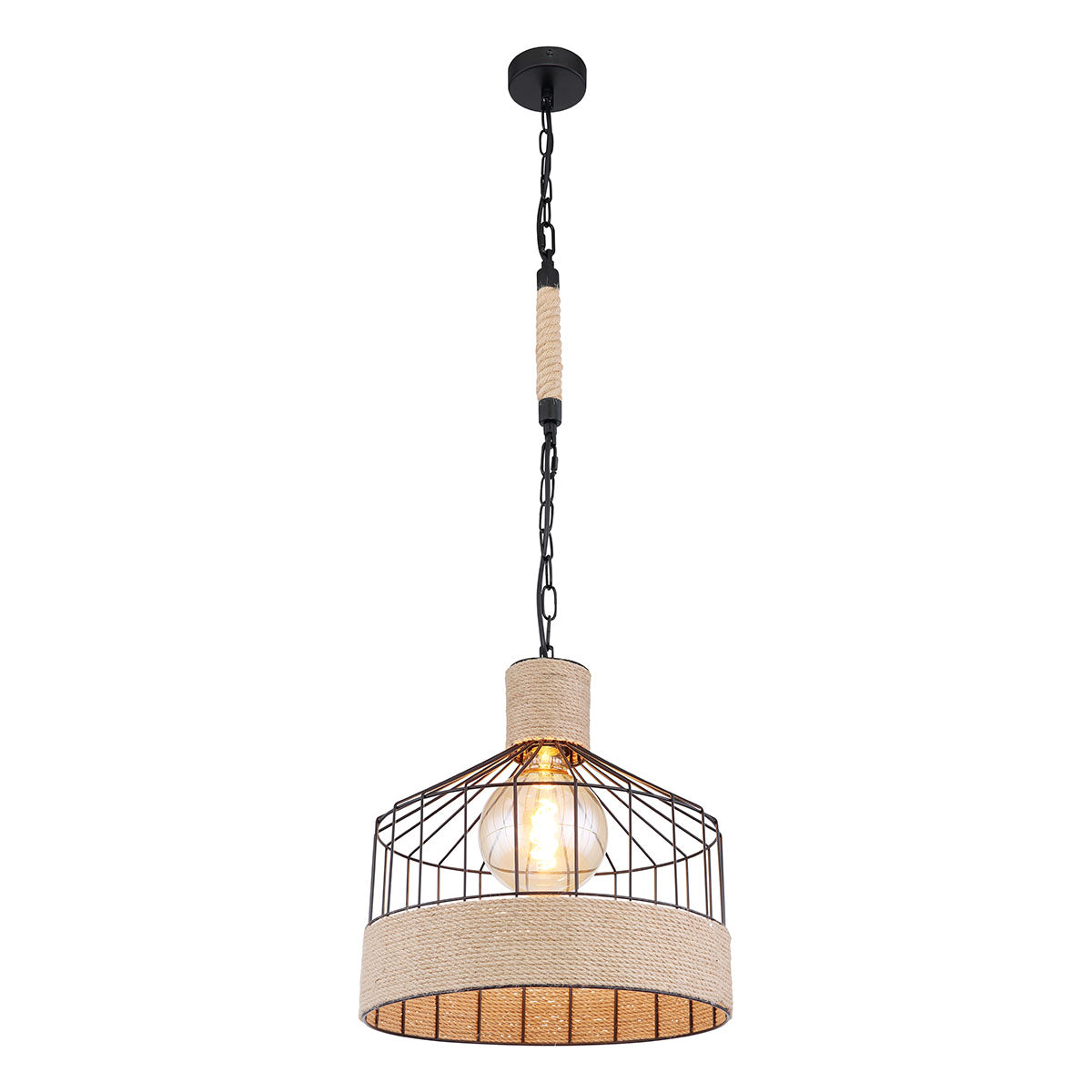 metalen-zwarte-boheemse-hanglamp-globo-halia-main-image