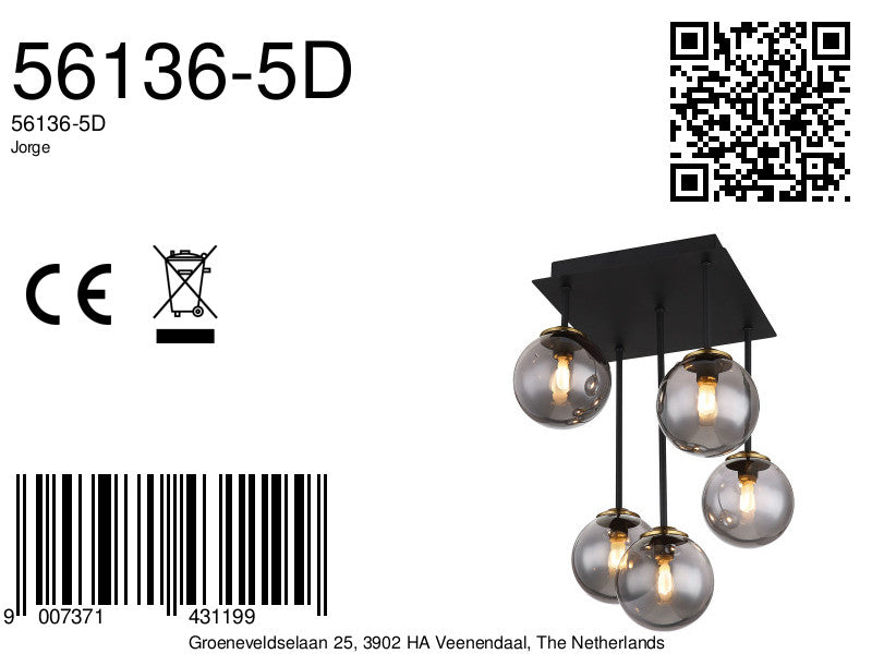 5-rookglasbol-plafondlamp-verticaal-zwart-messing-globo-jorge-variant-image8a