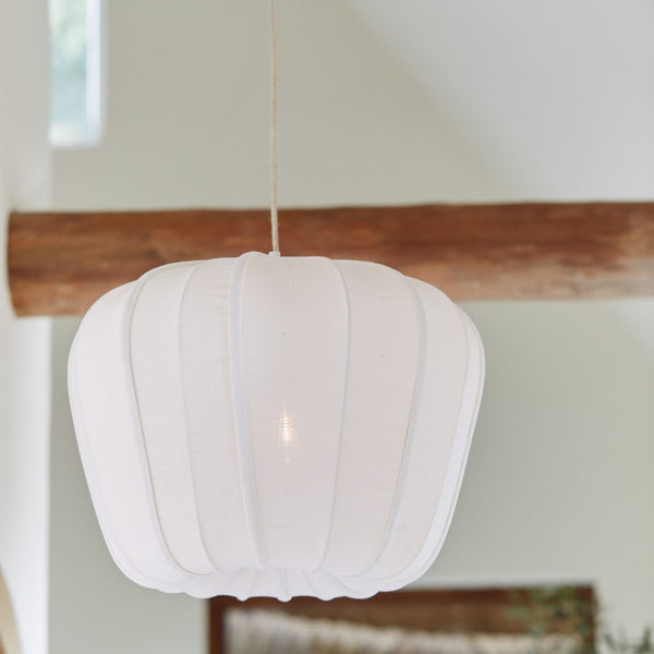 Crèmekleurige hanglamp Light & Living Zubedo – sfeerbeeld