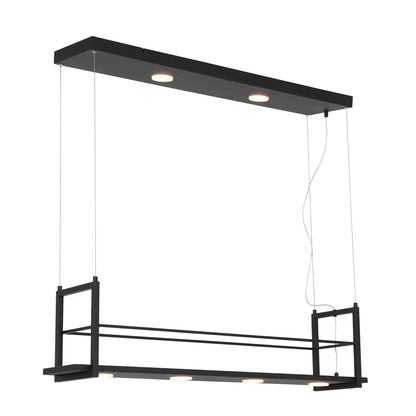 Steinhauer Tor svart pendellampa med LED