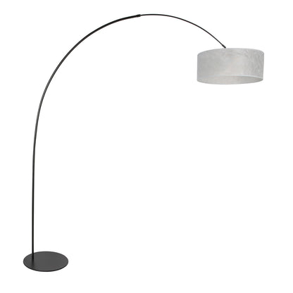 trendy-zwarte-booglamp-met-kap-zilver-anne-lighting-curve-main-image