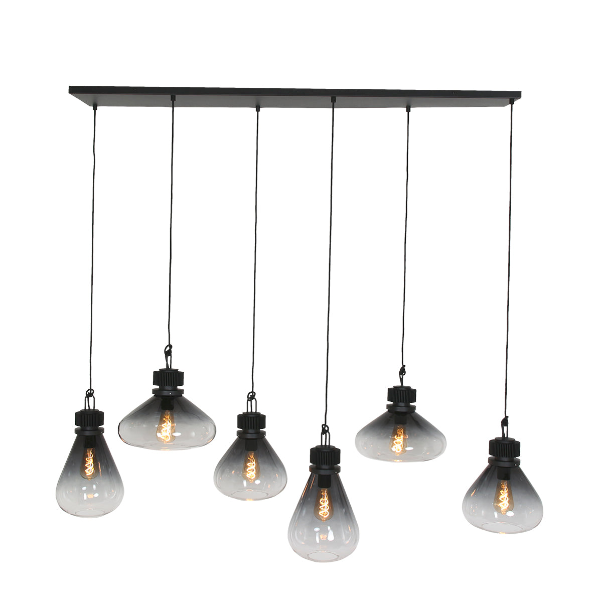 retro-zwarte-metalen-glazen-hanglamp-steinhauer-flere-main-image