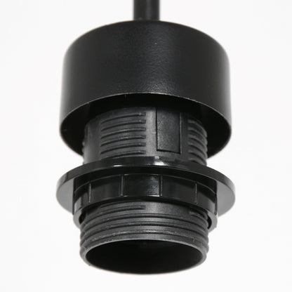 Czarna lampa wisząca Steinhauer Sparkled Light – zdjęcie 5