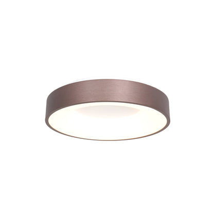 Бронзова LED плафониера Steinhauer Ringlede Ø30 см