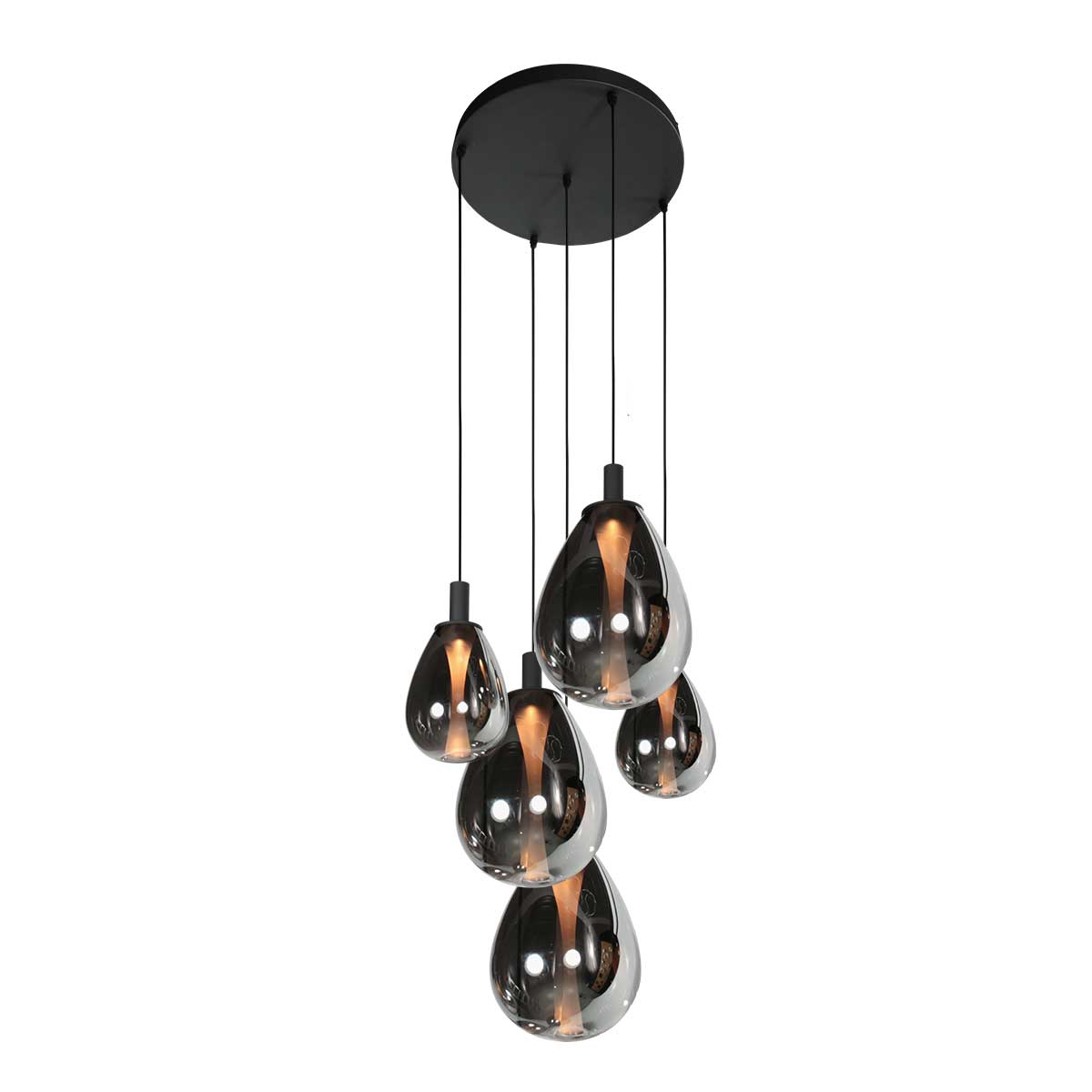 ronde-zwarte-hanglamp-met-5-druppelvormige-smoke-glazen-steinhauer-glimsy-variant-image10