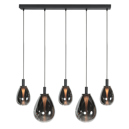 design-hanglamp-zwart-met-5-smoke-glazen-kappen-steinhauer-glimsy-main-image