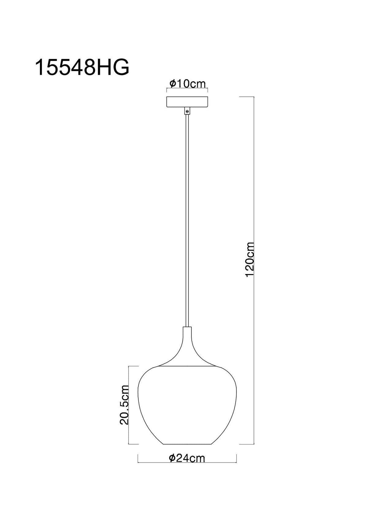 Lustre elegante de vidro negro – imagem 4