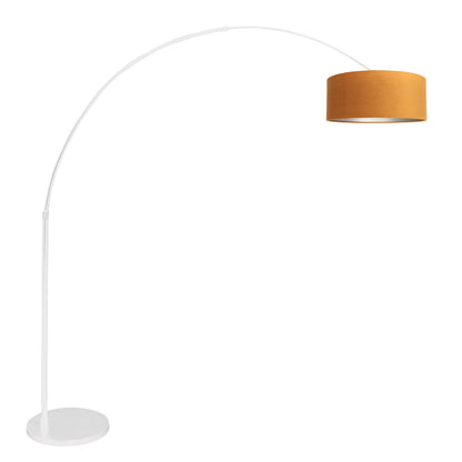 witte-booglamp-met-okergele-kap-steinhauer-sparkled-light-main-image