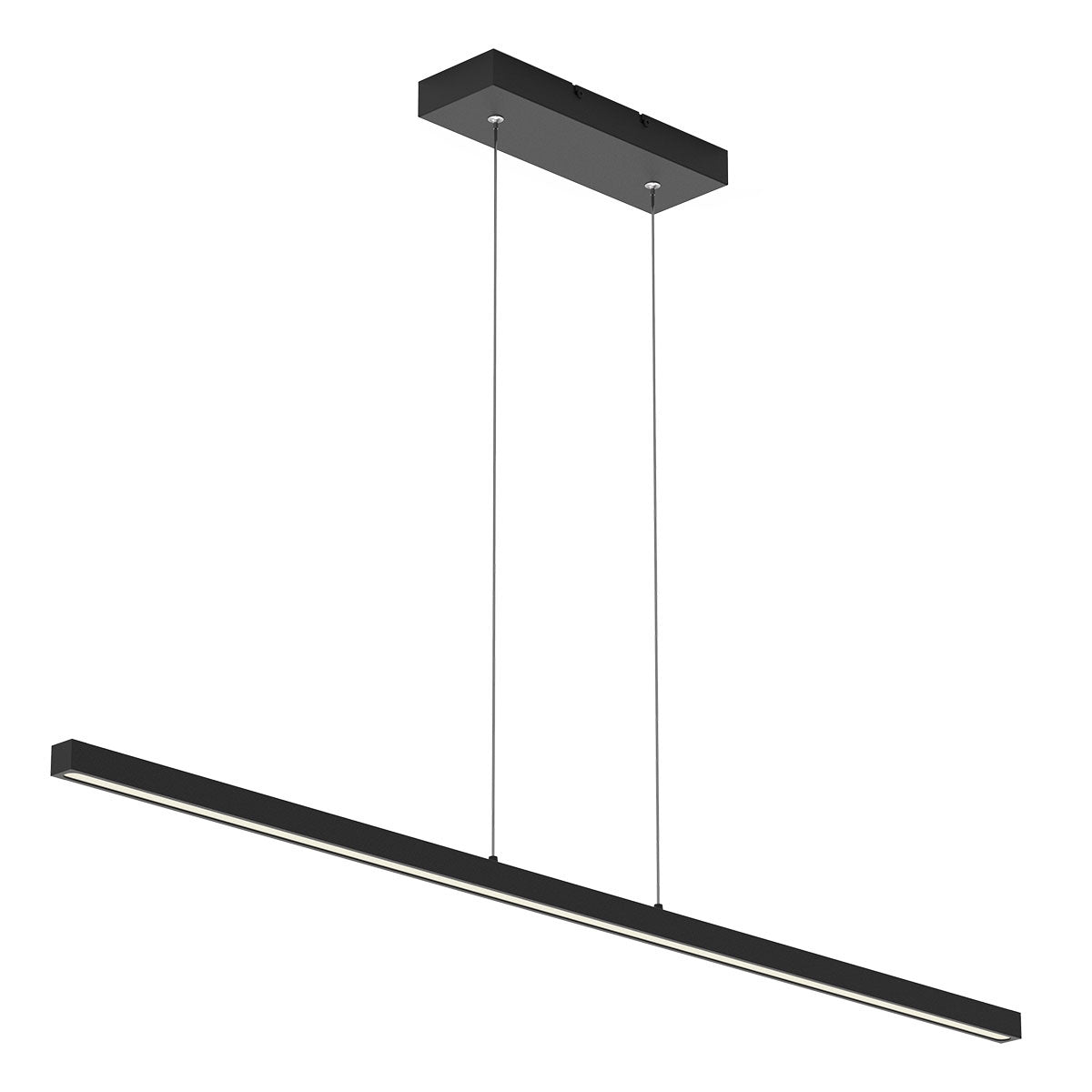 Moderne zwarte metalen hanglamp Mexlite Danske