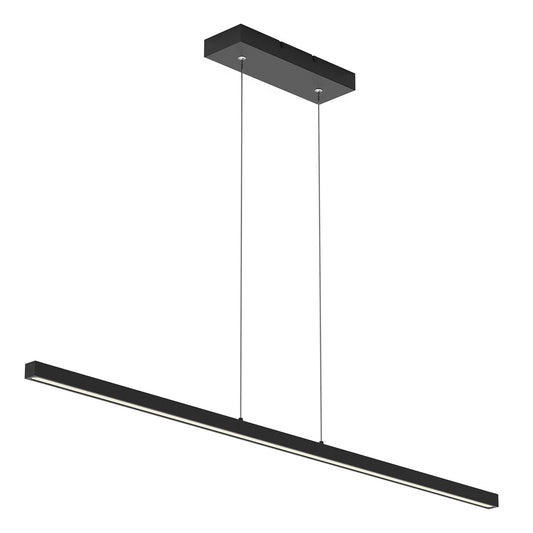 Moderne zwarte metalen hanglamp Mexlite Danske
