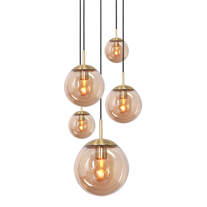 moderne-amberkleurige-glazen-hanglamp-metaal-steinhauer-bollique-led-main-image