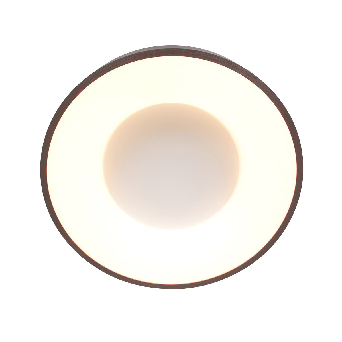 Бронзова LED плафониера Steinhauer Ringlede – изображение 12