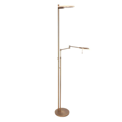Bronzová LED stojací lampa Steinhauer Turound