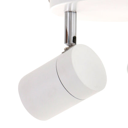 Модерен бял LED спот Mexlite Upround с 2 светлини – изображение 4