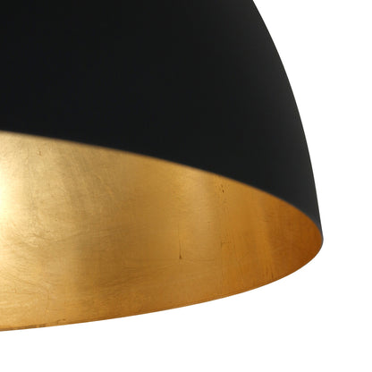 Steinhauer Semicirkel sort industriel pendellampe – billede 5