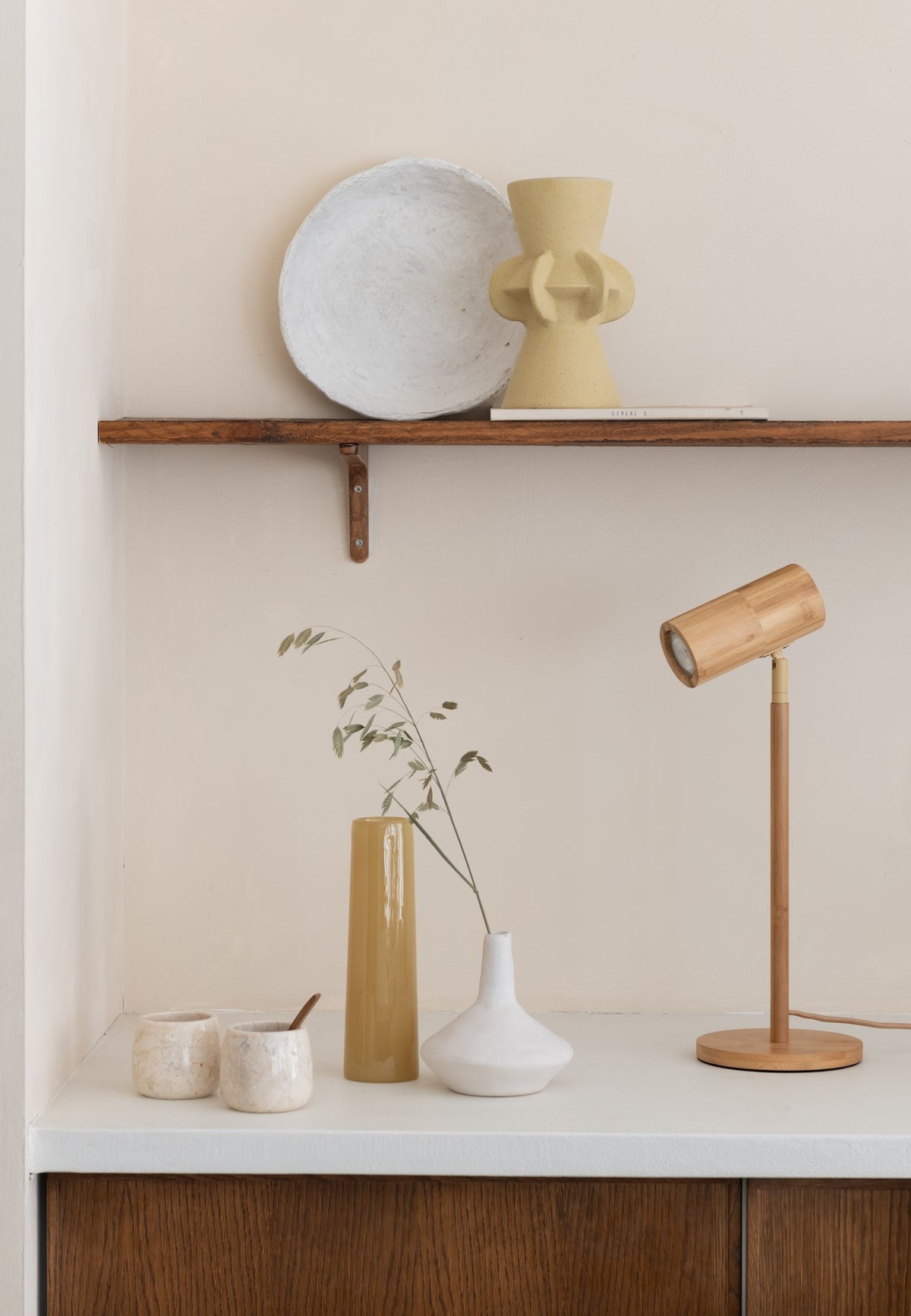 Lampada da tavolo in bambù naturale grande GOOD&MOJO Java – immagine 2