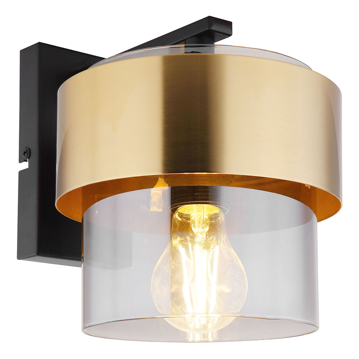 wandlamp-rond-zwart-klassiek-globo-milley-main-image