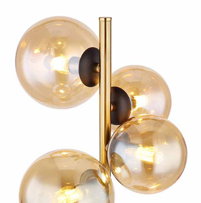 zwart-messing-verticale-tafellamp-4-amberglasbol-globo-riha-variant-image1