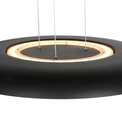 Черна LED висяща лампа със златист интериор Steinhauer Golden Veil – изображение 11