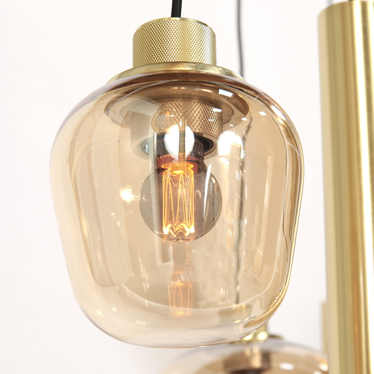 messing-9-lichts-hanglamp-glasvormen-kokers-steinhauer-reflexion-variant-image12