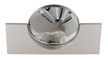 Piccola lampada da parete a LED in metallo color nichel – immagine 3